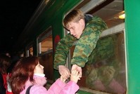 Администрация вокзала «Воронеж-1» не сочла прощание с призывниками «значимым мероприятием»