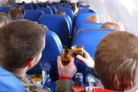 Онищенко: Алкоголь в самолетах необходимо запретить