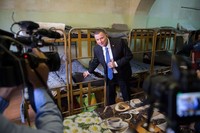 33 ГОДА СПУСТЯ ПРЕДСЕДАТЕЛЬ КНЕССЕТА  ПОСЕТИЛ СВОЮ КАМЕРУ В «БУТЫРКЕ»