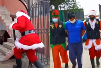 САНТА-КЛАУС АРЕСТОВАЛ ТОРГОВЦА НАРКОТИКАМИ