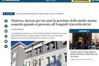 В Италии мужчина три года прятал останки матери в подвале и получал вместо нее пенсию, пишет Corriere della Sera