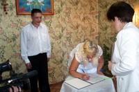 Кафе Котласской ИК стало филиалом ЗАГСа сразу для 6 пар