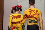 Ижевчан возмутил боди-арт студентов к 70-летию Победы
