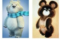 Олимпийские мишки: родственники или плагиат?