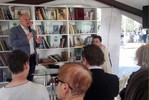 Посетители книжного фестиваля «Красная площадь» устроили аншлаг при обсуждении детектива  Рубена Маркарьяна «Ключевая фраза»