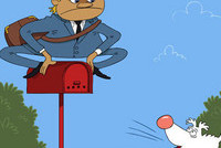 В закон будут внесены изменения для защиты почтальонов от нападения собак.