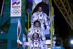 Олимпийский огонь доставлен на Международную космическую станцию