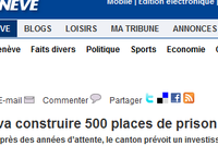 В Женеве введут в строй 500 тюремных мест