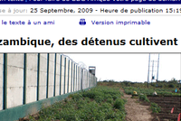 Зеки Мозамбика хотят быть ближе к земле