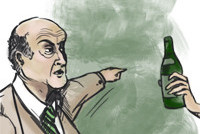 Госдума увеличит штрафы за распитие алкоголя в подъезде