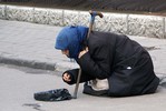 Половина столичных попрошаек – иностранцы