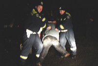 Полицейского на Камчатке дважды избили пьяные дебоширы